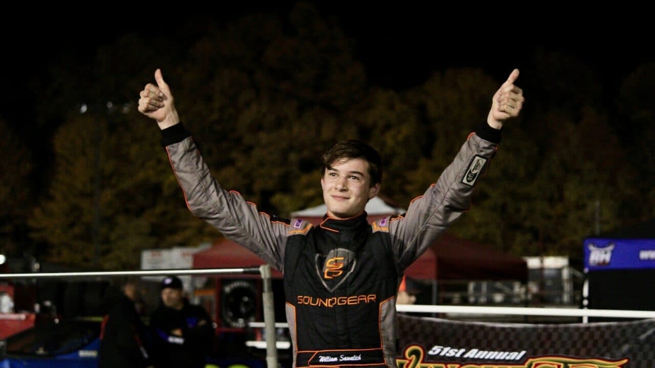 hero image for William Sawalich Claims Wild CRA Jegs Win at Winchester