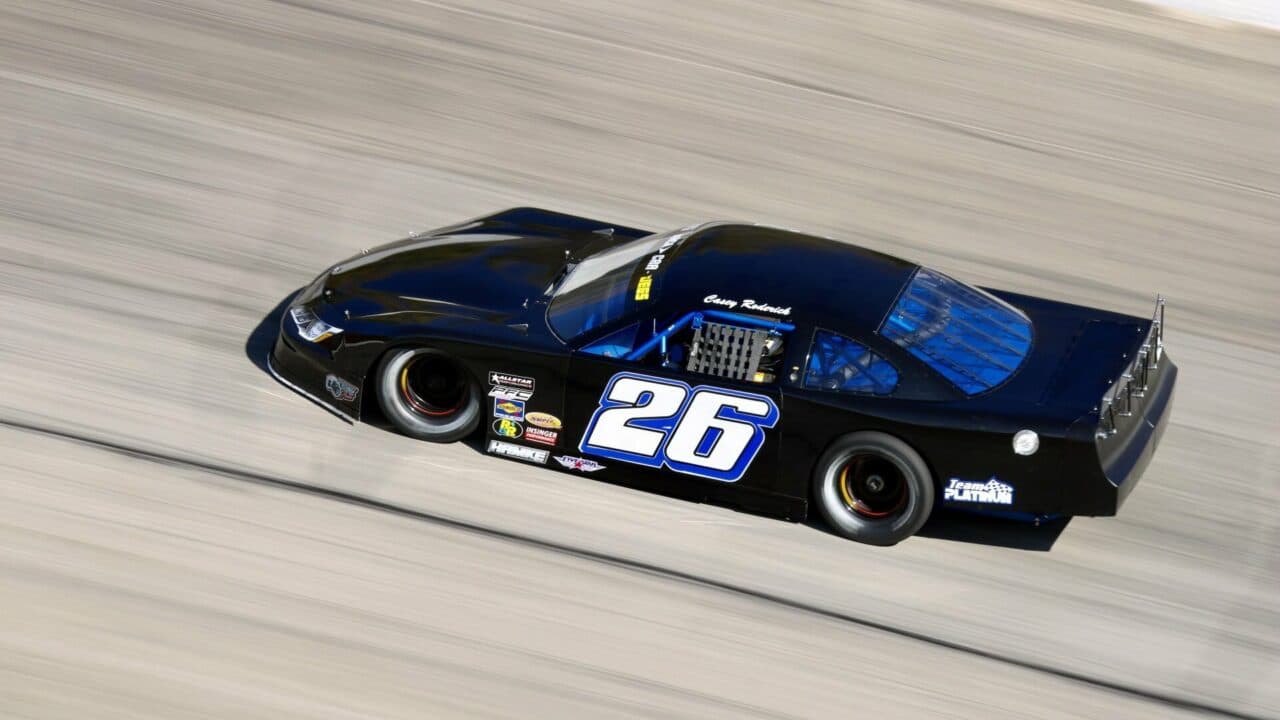 hero image for Roderick Claims Winchester 400 Pole in Debut