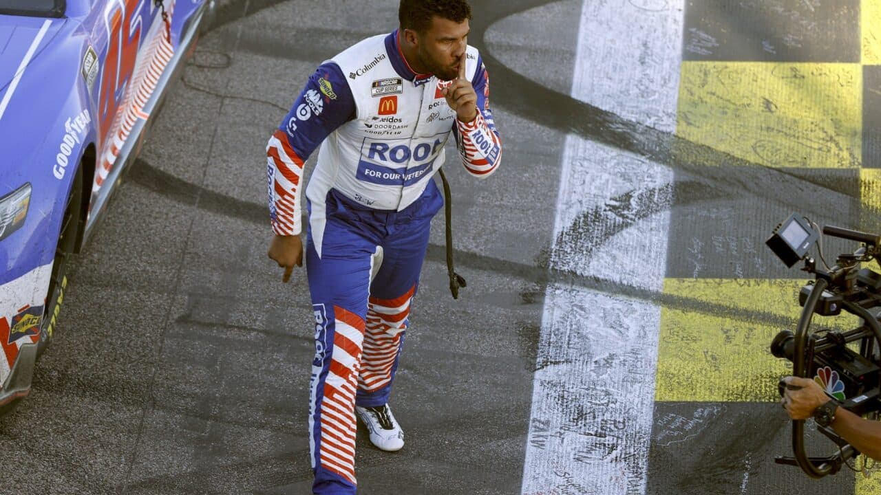 hero image for Wallace and 23XI Racing Make a Statement at Kansas