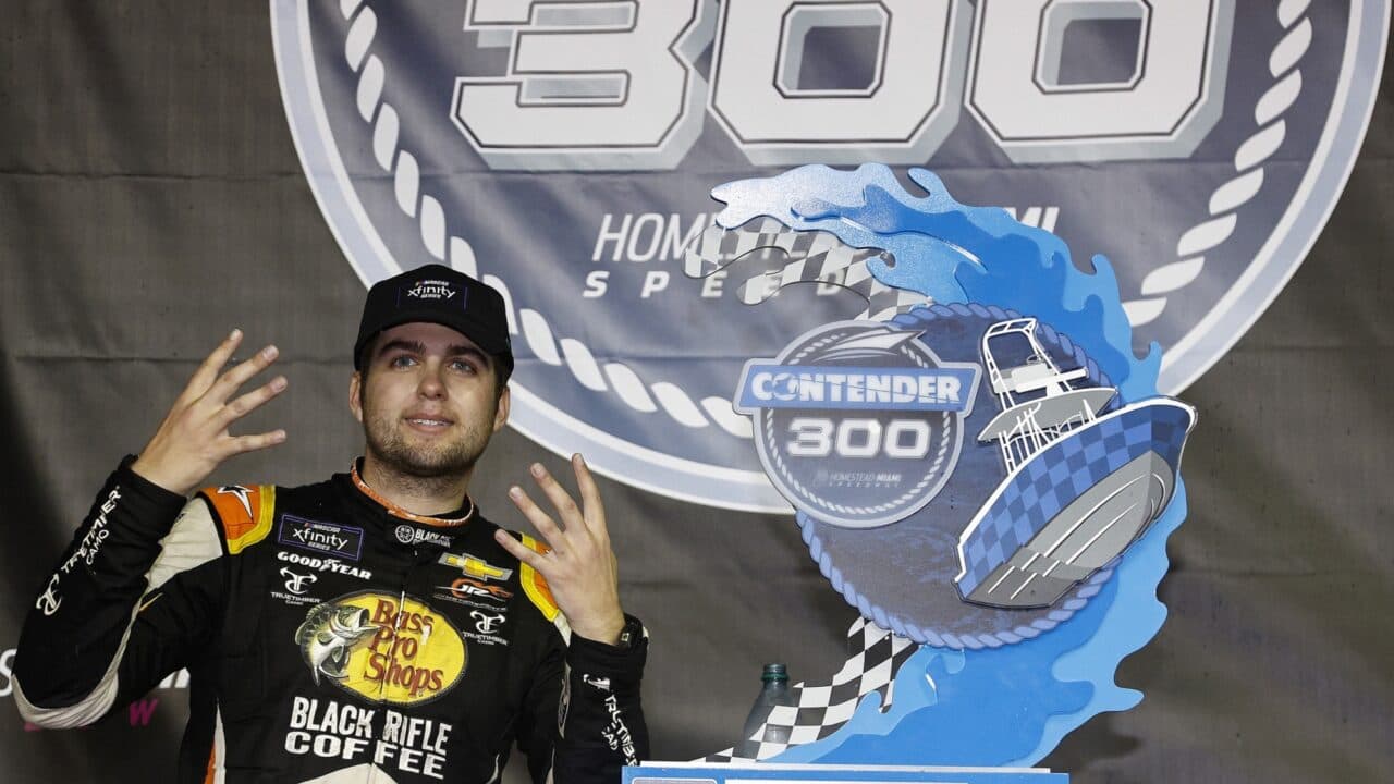hero image for Gragson Clinches Xfinity Final Four Spot with Miami Win