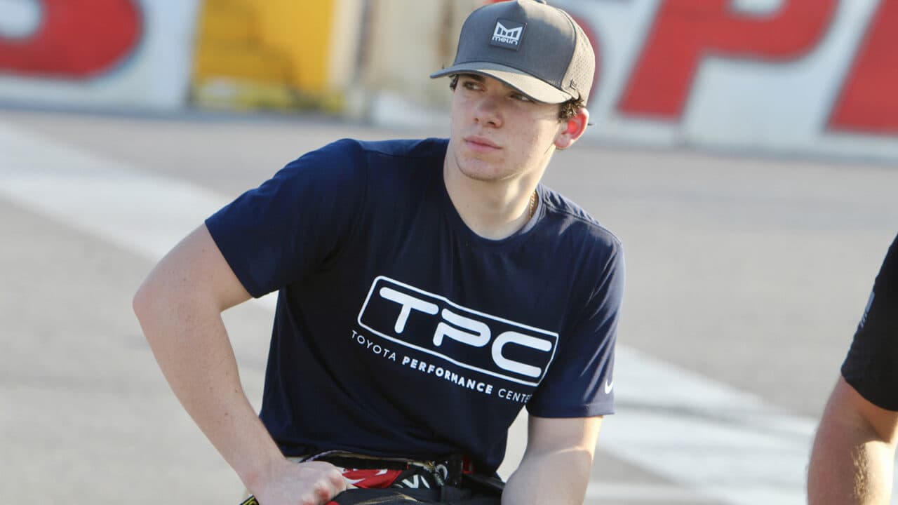 hero image for Gio Ruggiero Joins Venturini Motorsports ARCA Roster in 2024