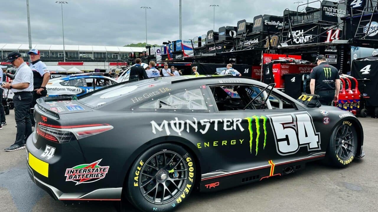 hero image for Joe Gibbs Racing No. 54 Wins Pit Crew Challenge; Suarez, Buescher Win Heat Race Poles