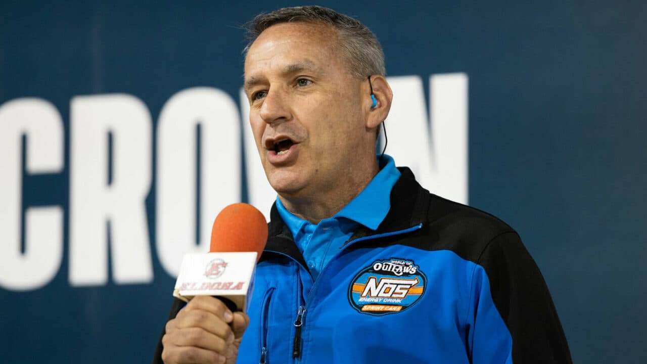 hero image for World of Outlaws Announcer to Join Booth at Five Flags Speedway Saturday