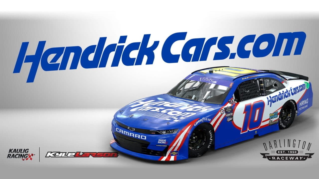 hero image for Kyle Larson Joins Kaulig Racing For NASCAR Xfinity Race at Darlington