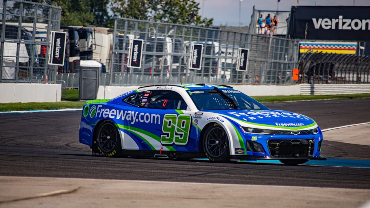hero image for Freeway Insurance to Serve as 12-Race Primary Sponsor for Trackhouse, Suárez in 2024