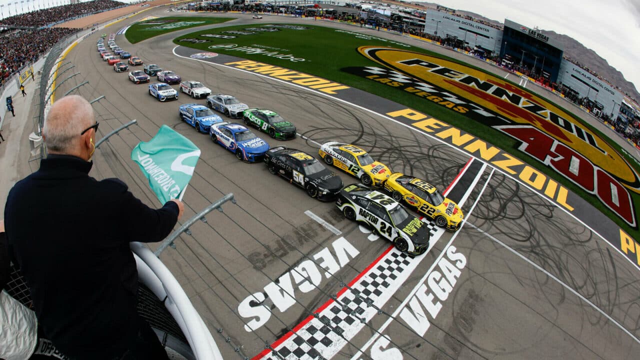 hero image for Unofficial Race Results: Pennzoil 400 at Las Vegas Motor Speedway