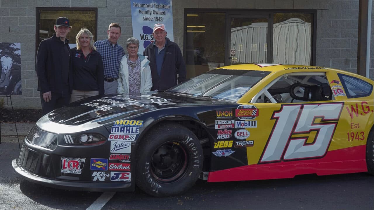 hero image for Logan Clark to Run Throwback Paint Scheme at the Thanksgiving Classic