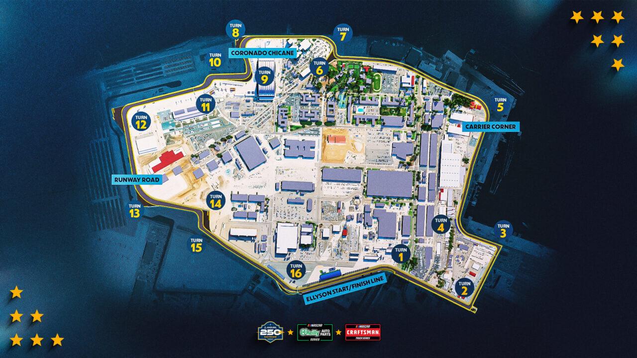 hero image for Course Layout Unveiled for NASCAR San Diego Weekend