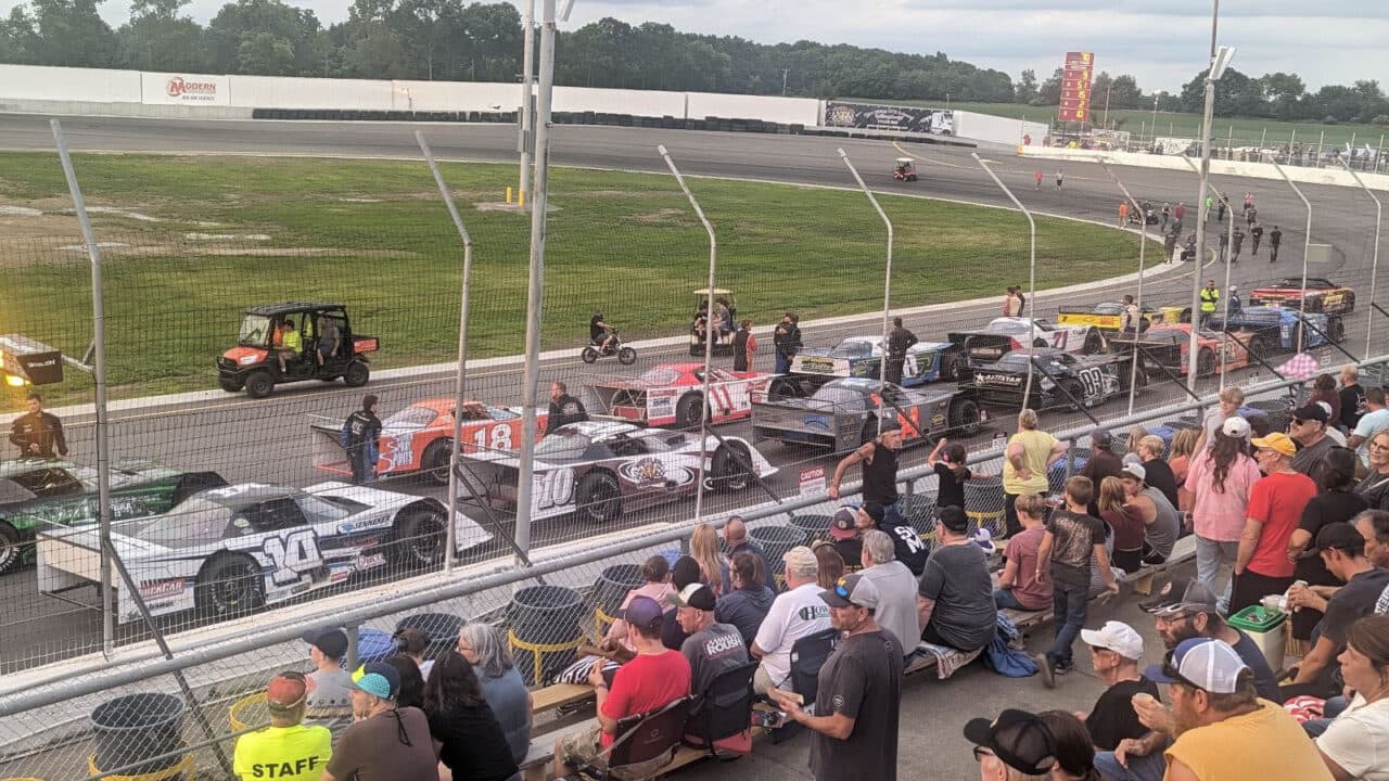 hero image for Owosso Speedway Unveils 2024 Schedule With 29 Races