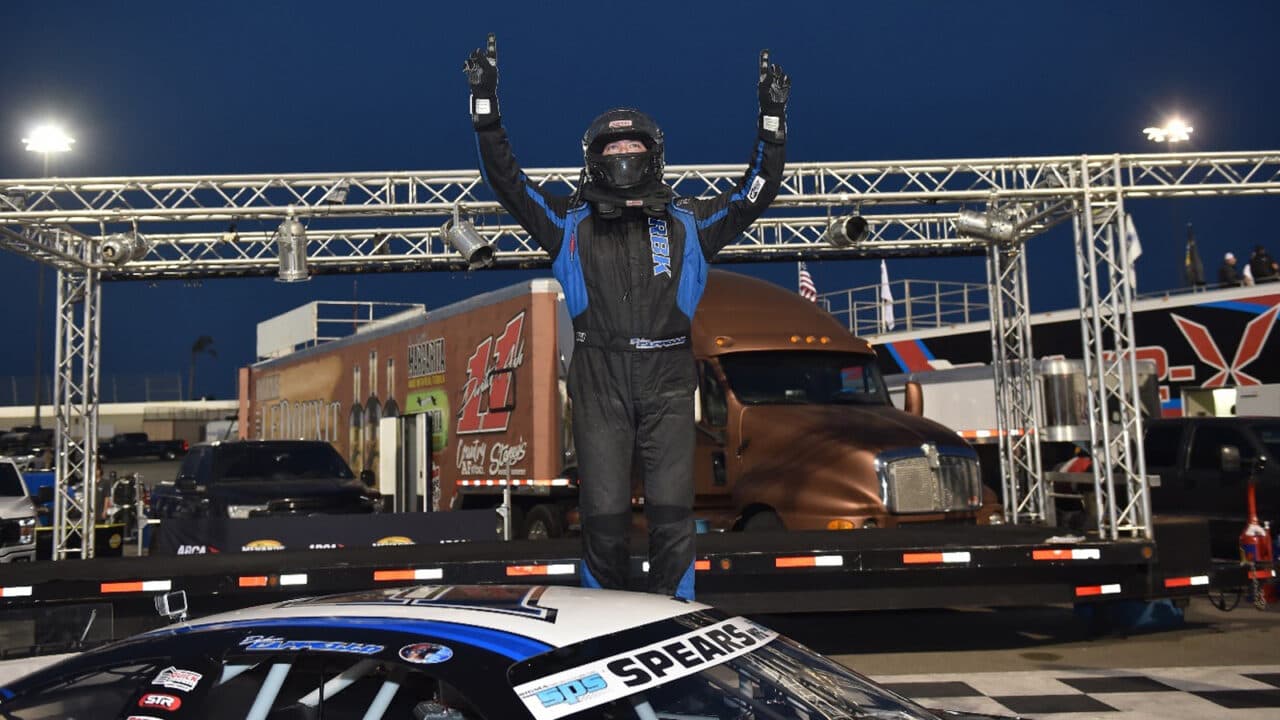 hero image for Cappello Strikes Again in SPEARS Pro Late Models at Kern