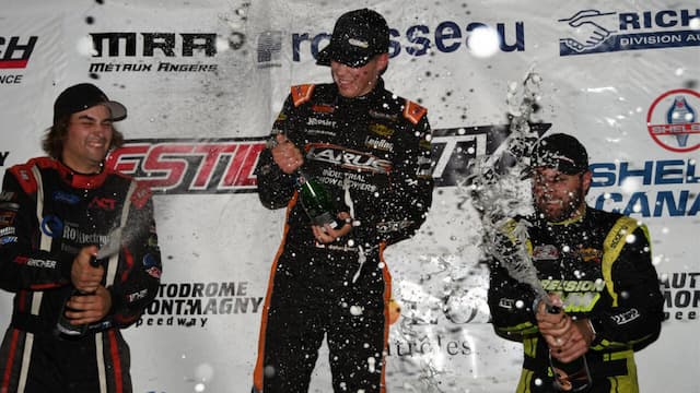Podium Can Am 200 2022 ACT