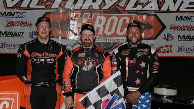 ROC Sportsman Podium