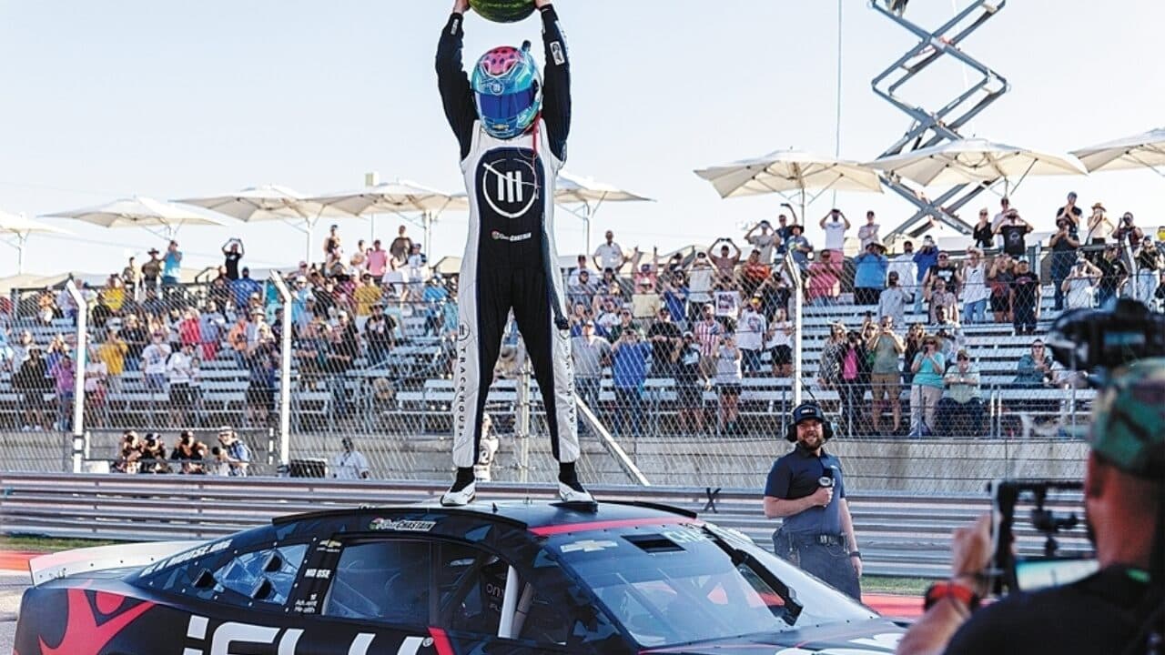 hero image for Ross Chastain Demolishes Watermelon at COTA