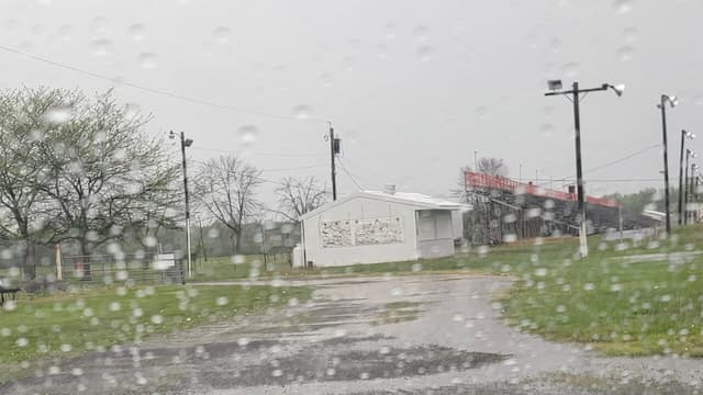 Spencer Speedway Rain