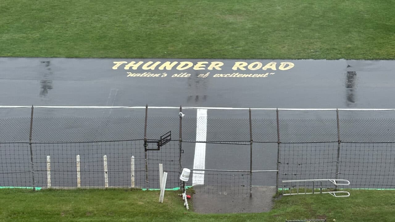 hero image for Favorable Forecast Washes Away; Community Bank 150 Moved to June 1 at Thunder Road