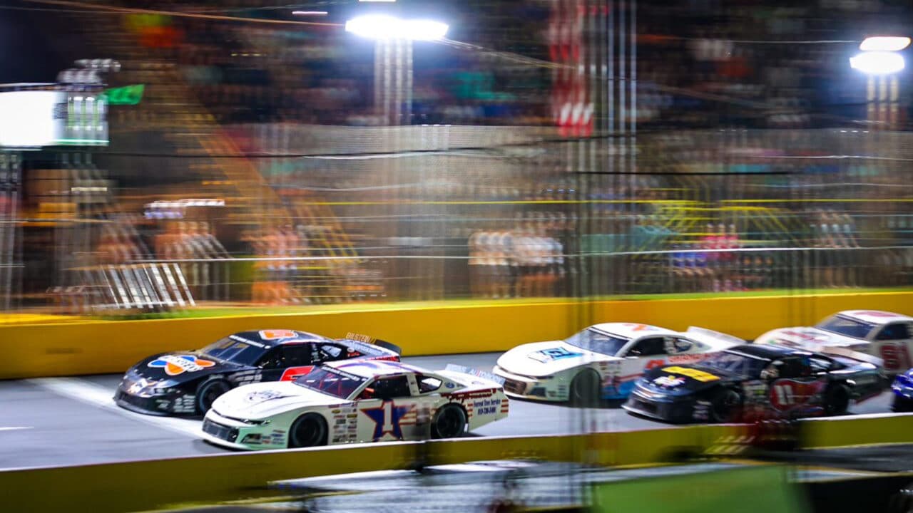 hero image for CARS Tour Late Model Stock Cars Head to Series' Smallest Track This Saturday