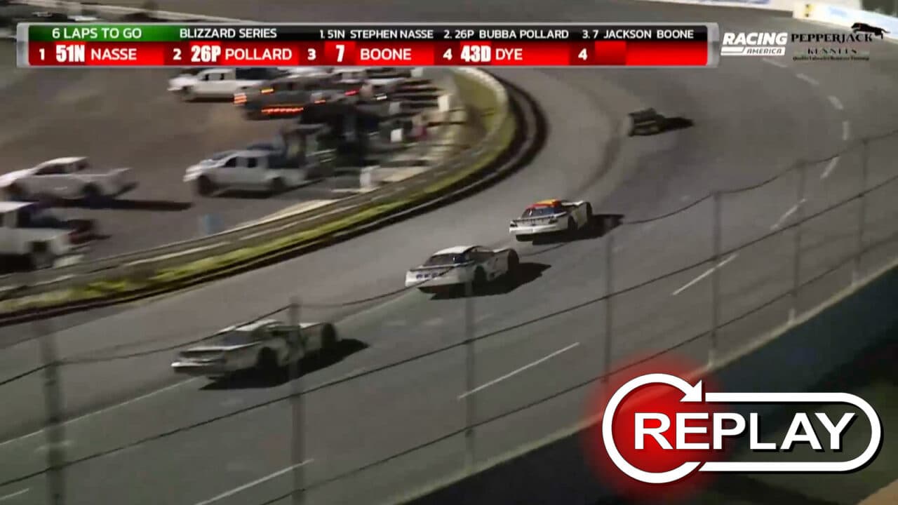 hero image for Race Replay: SSS Blizzard Series #1 at 5 Flags Speedway