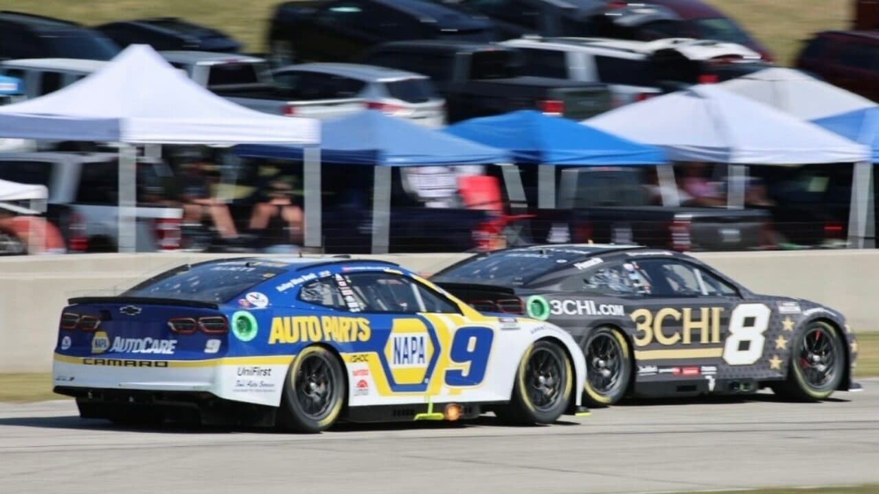 hero image for Reddick Breaks Through For First Cup Win at Road America