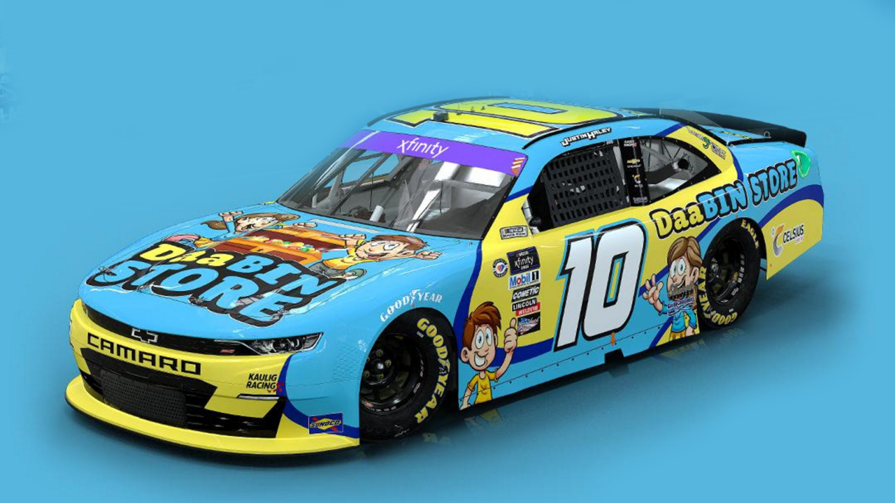 hero image for DaaBIN Store Supporting Kaulig Racing No. 10 Entry With Justin Haley at Daytona