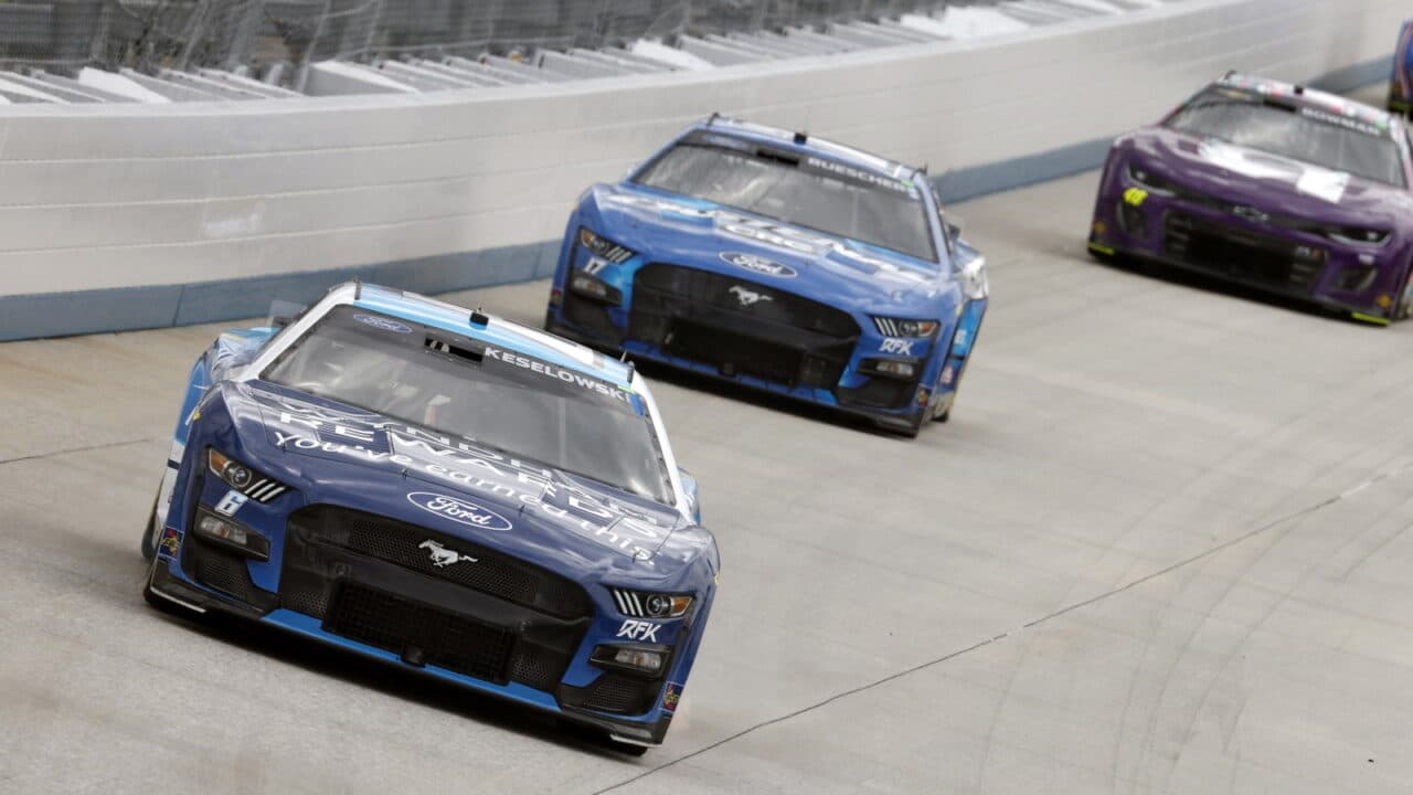 hero image for RFK Racing Riding Wave of Momentum into Kansas Speedway