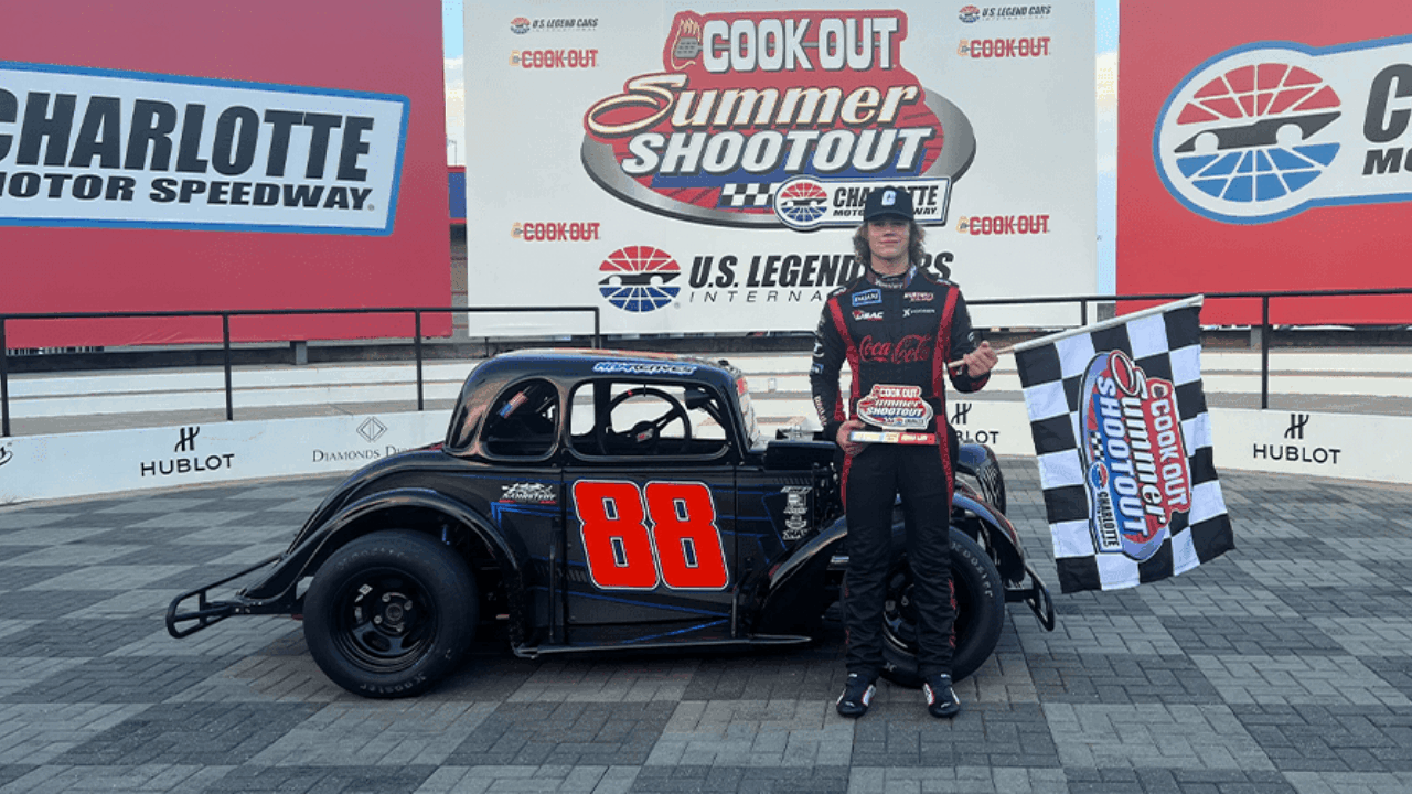 hero image for Joe Gibbs Racing Signs 14-Year-Old Max Reaves to Multi-Year Development Deal