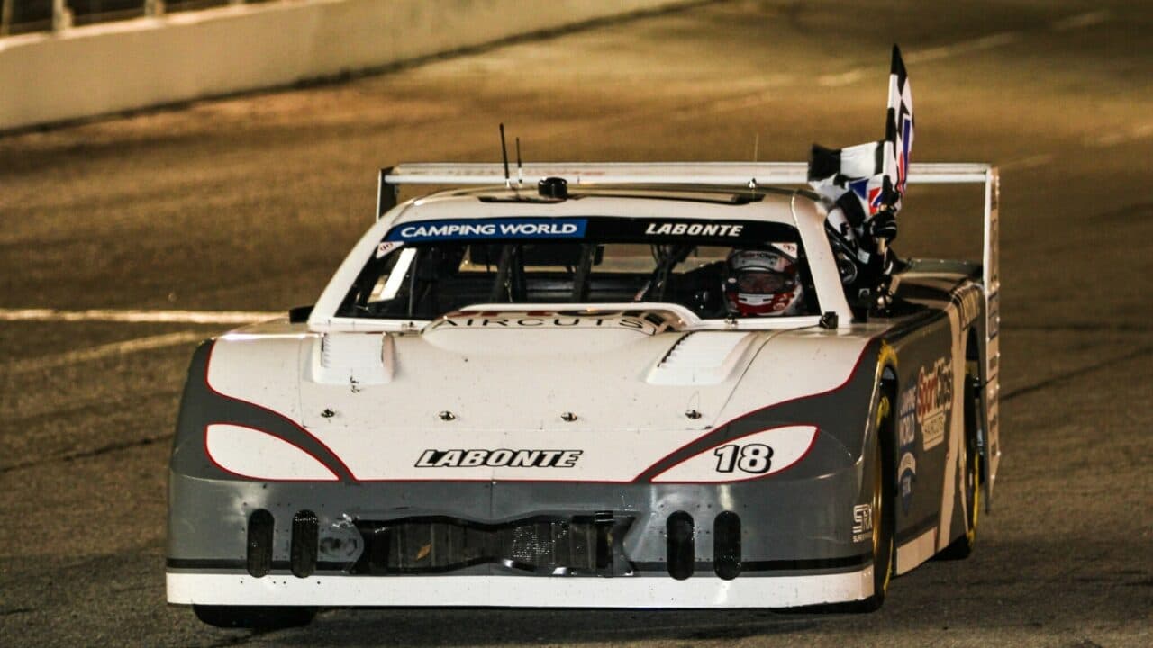 hero image for Bobby Labonte Scores His First SRX Series Win on Saturday Night
