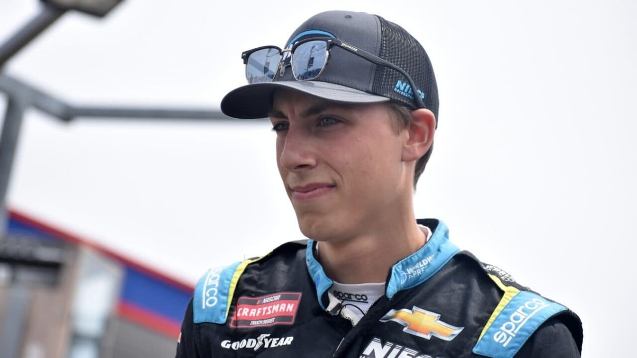 hero image for Carson Hocevar to Drive LEGACY MOTOR CLUB No. 42 at Darlington