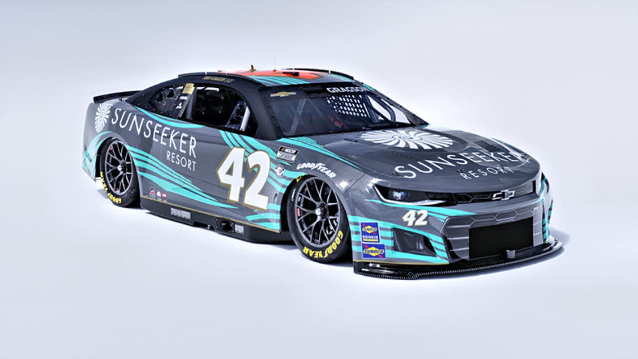 hero image for Sunseeker Resorts Backing LEGACY MOTOR CLUB, Gragson for Multiple Races