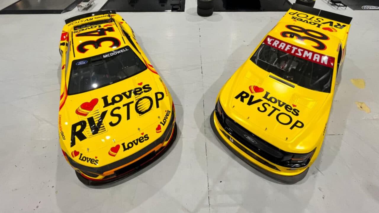 hero image for Love's Continues Multi-Series Relationship with Front Row Motorsports 2024 and Beyond
