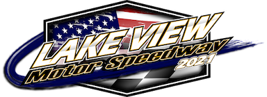 Lake view motor speedway logo