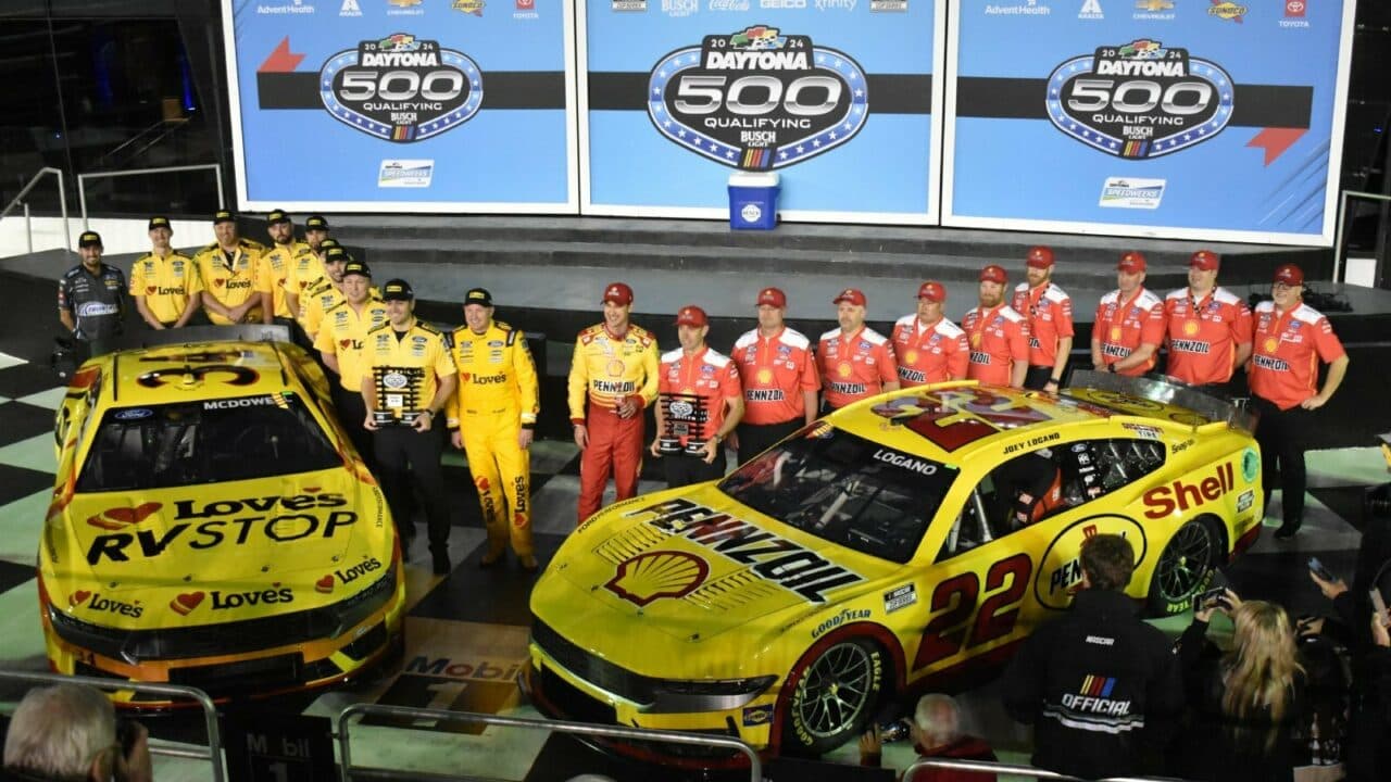 hero image for Logano and McDowell Secure Daytona 500 Front Row; Alfredo and Ragan Lock in