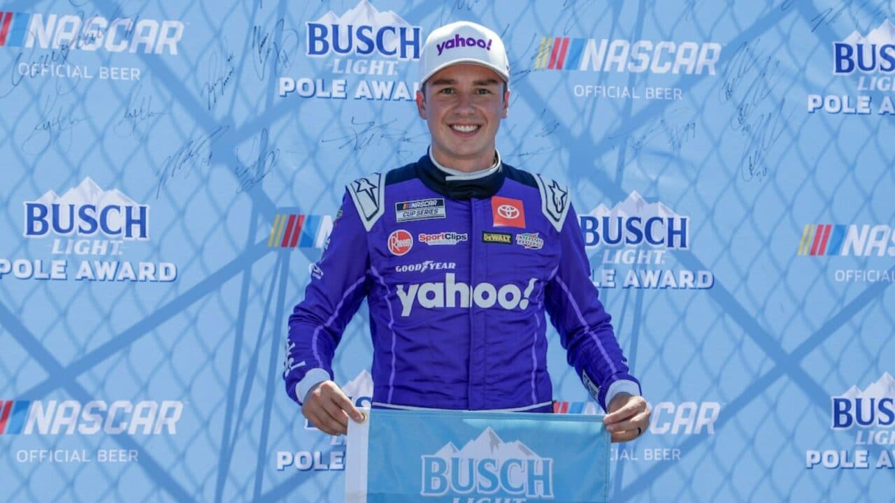 hero image for Christopher Bell to Begin 2023 NASCAR Cup Playoffs From Pole at Darlington