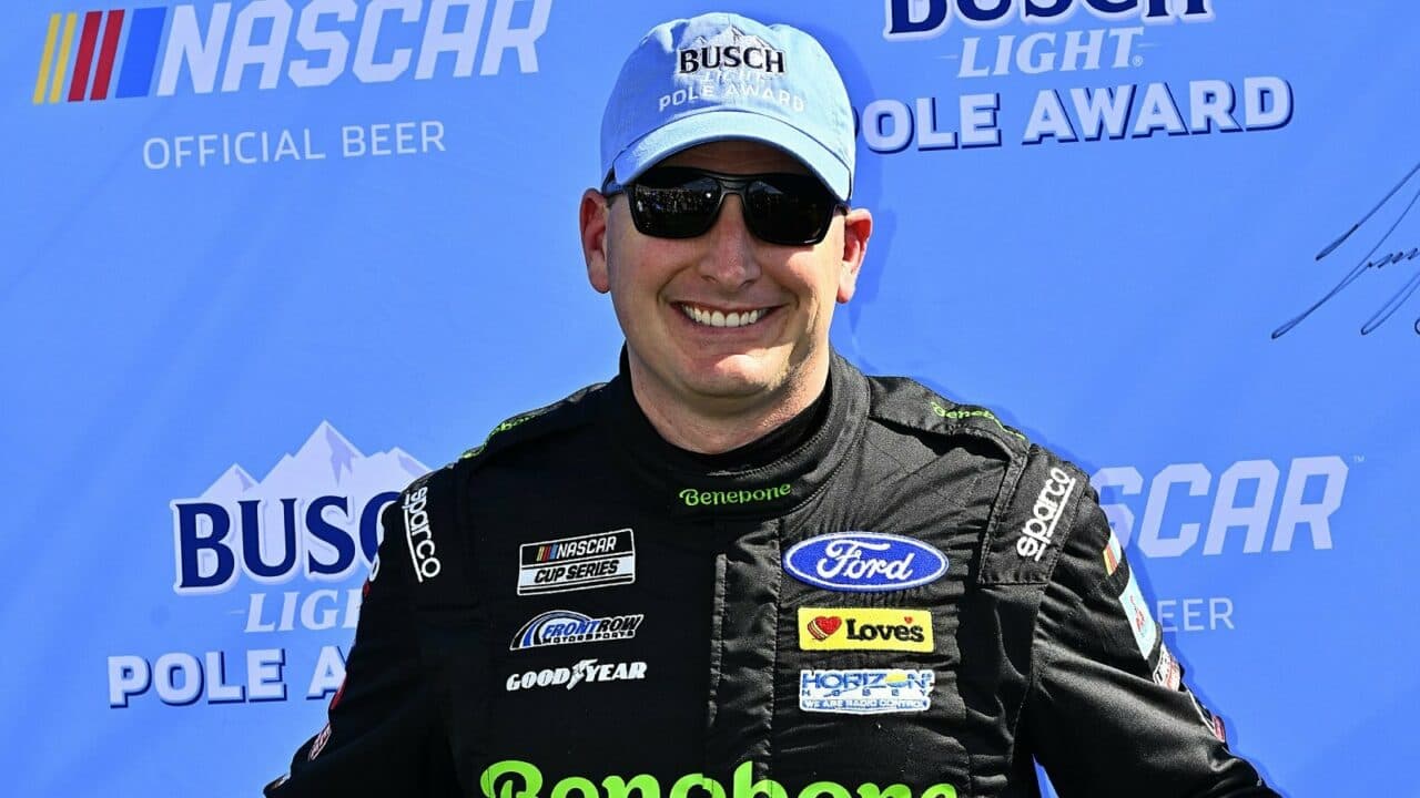 hero image for Front Row Motorsports Driver Michael McDowell Collects First Career NASCAR Cup Series Pole