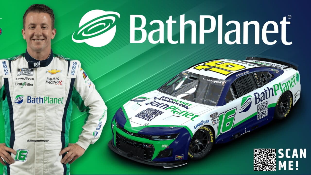 hero image for Kaulig Racing Partners With Bath Planet For Chicago Street Course