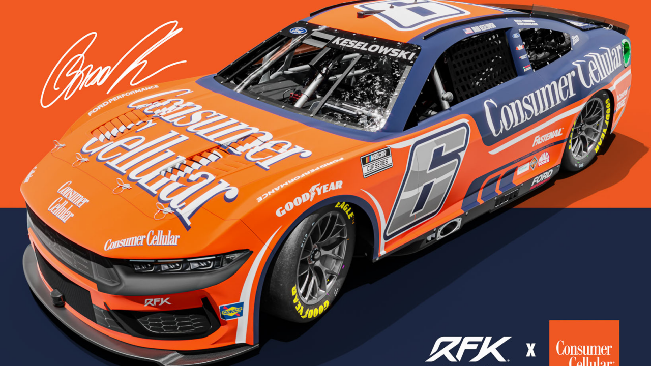 hero image for Consumer Cellular Partners with RFK Racing for Multi-Year Sponsorship Agreement