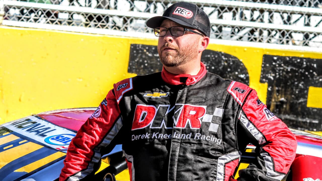 hero image for Derek Kneeland Thankful For Easter Bunny 150 Opportunity with Mike Bryant Racing