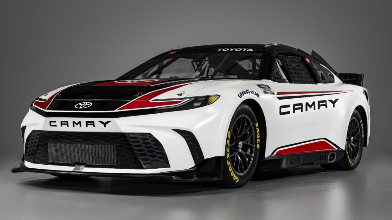 hero image for Toyota Unveils New 2024 NASCAR Cup Series Toyota Camry XSE