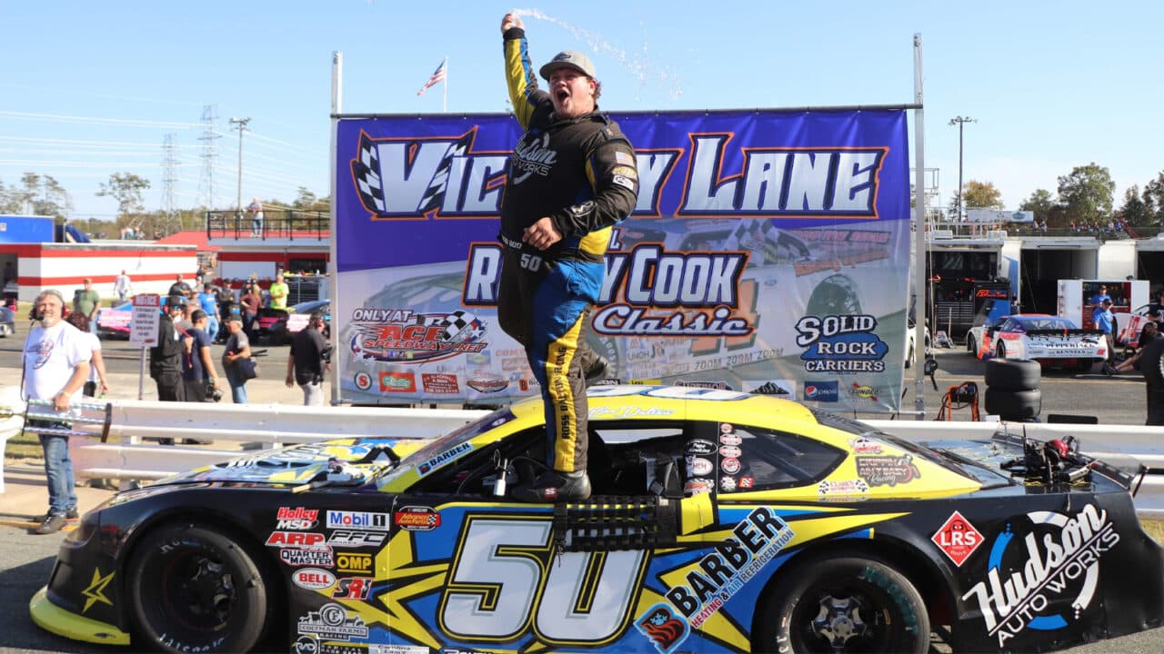 hero image for Boo Boo Dalton Stays Hot with Limited Late Model Victory in Rodney Cook Classic