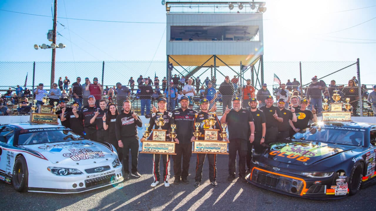 hero image for Kvapil Brothers Sweep CARS Tour Titles; Queen, Honeycutt Earn Season-Ending Wins