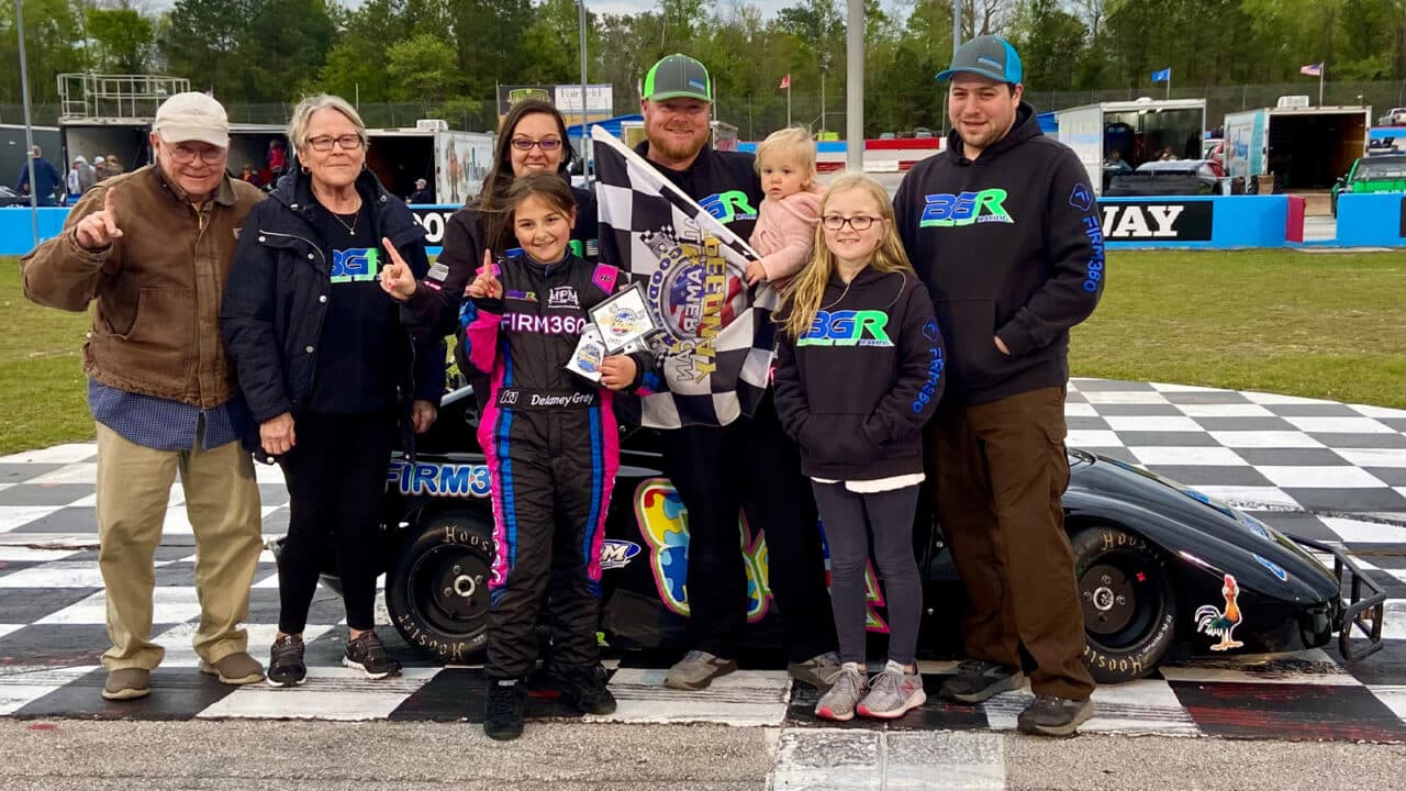hero image for Delaney Gray Earns First Career Victory at Goodyear
