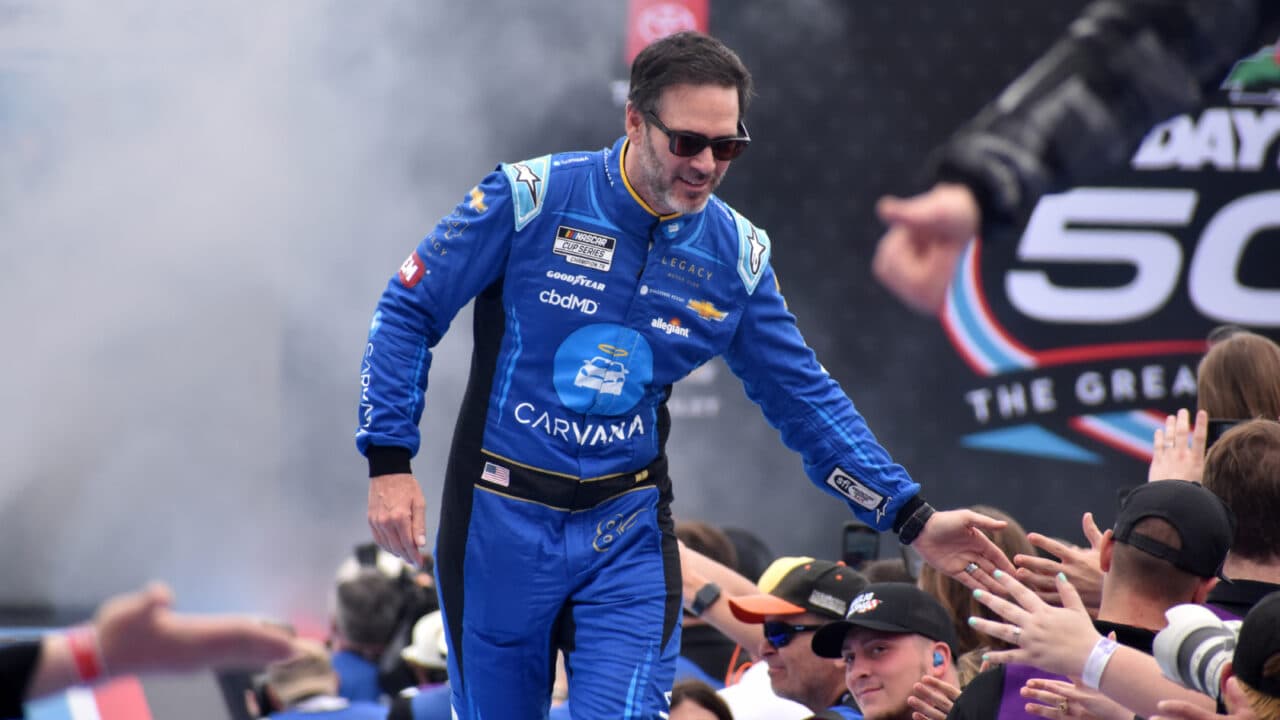 hero image for Jimmie Johnson Named to National Motorsports Hall of Fame of America 2024 Class