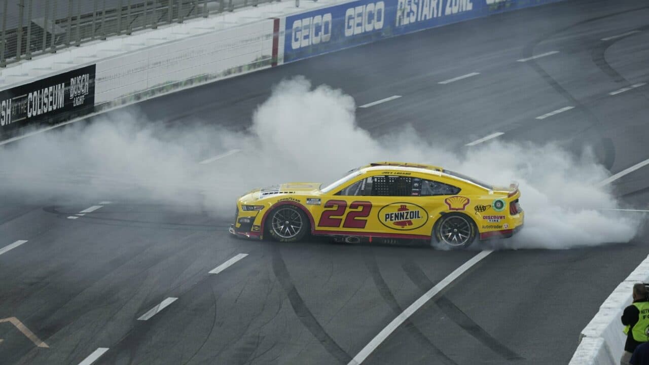 hero image for Inside the Joey Logano, Kyle Busch Clash in LA