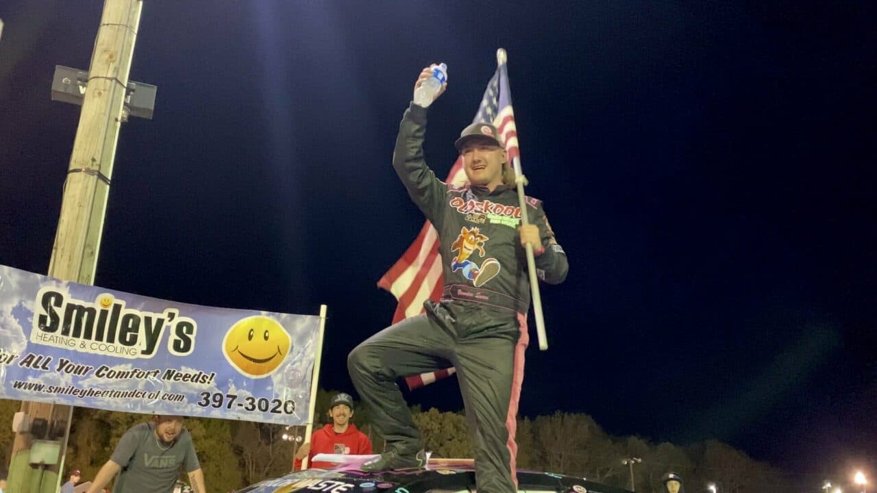 hero image for Dirt, Pavement, Doesn't Matter; Brenden Queen in Victory Lane