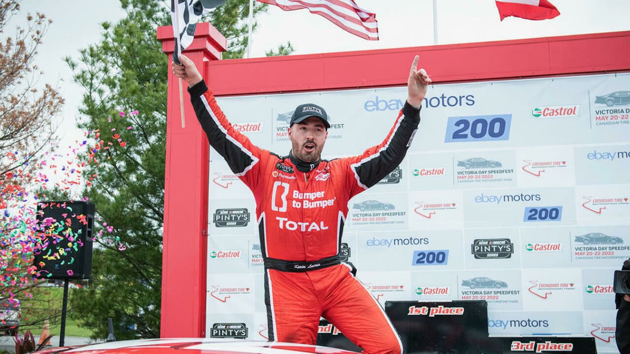 hero image for Kevin Lacroix Wins Another Epic Pinty's Finish at Mosport