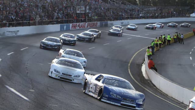 Five Flags Pace Laps Sunset 2022 Snowball Derby