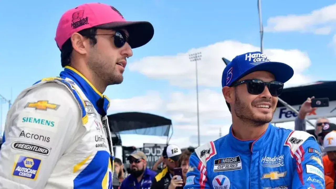 hero image for Hendrick to Smooth Over Any Larson, Elliott Tensions