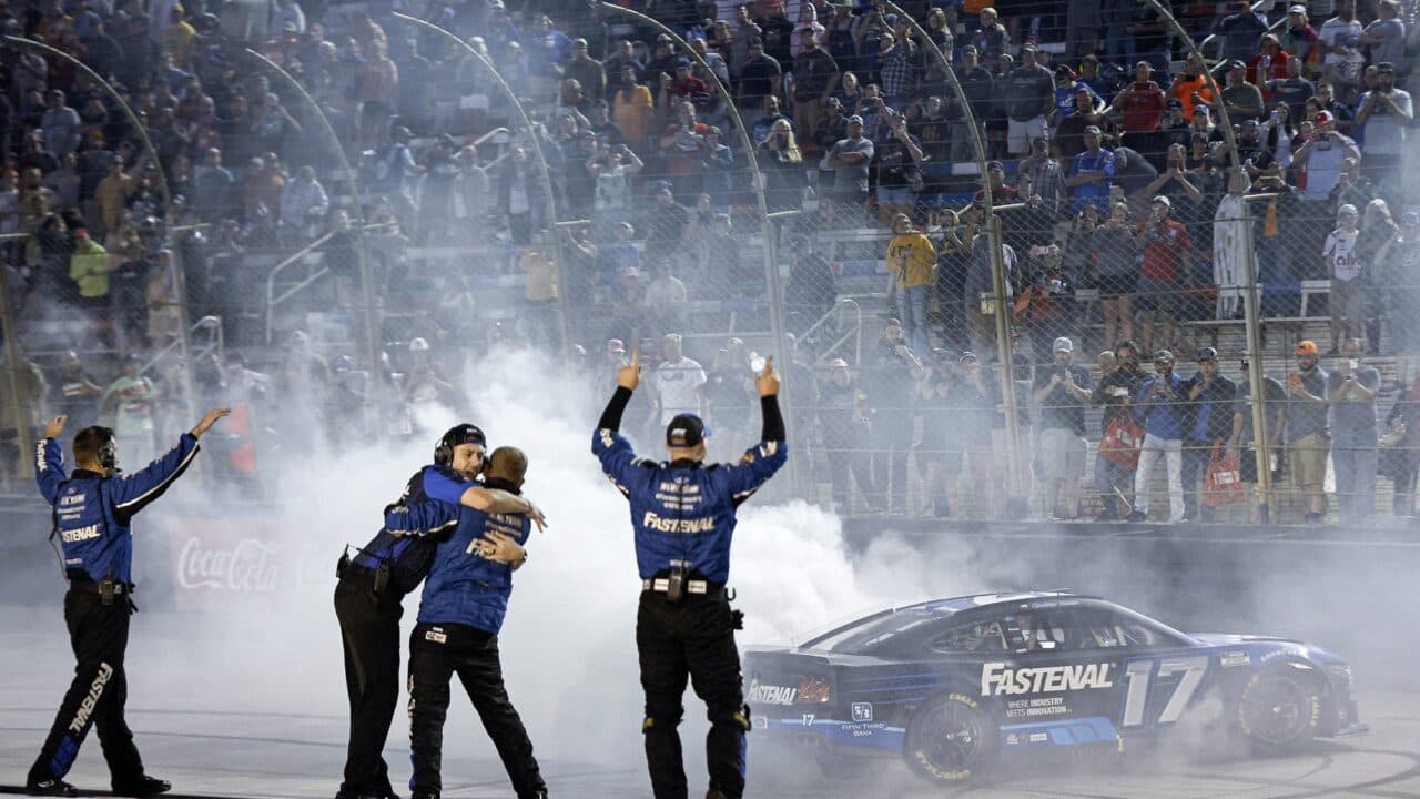 hero image for Keselowski, Buescher's Bristol Victory One for the RFK Foundation