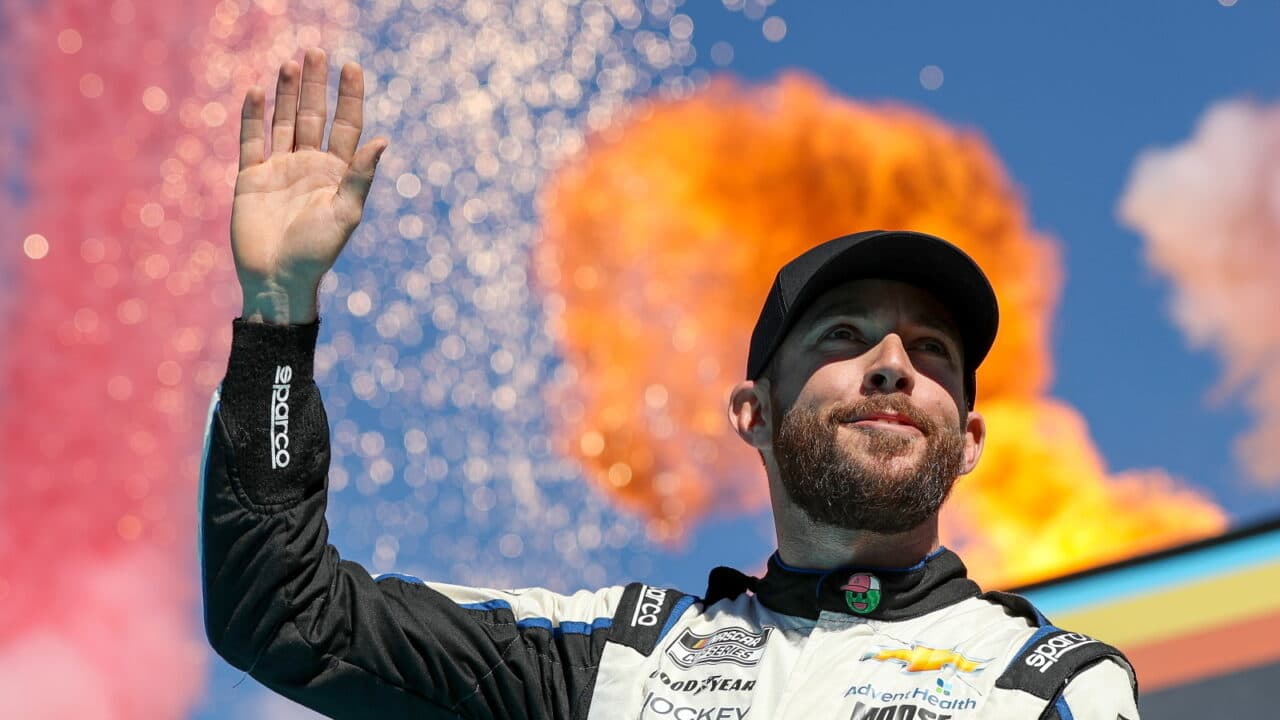 hero image for In-Race Update: Ross Chastain Continues to Dominate; Takes Stage 2 Win