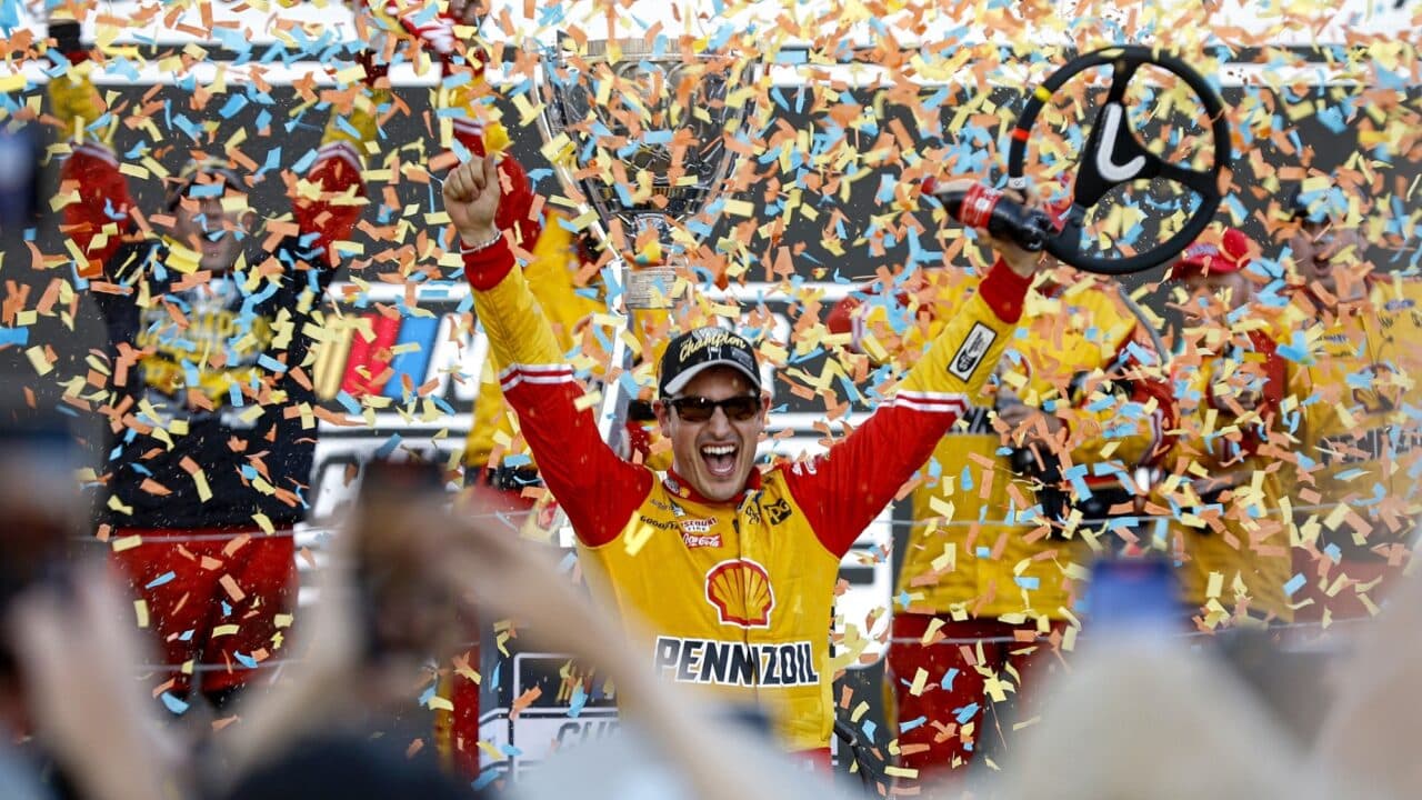 hero image for Logano Kept Telling Us He Was The Favorite and Backed it Up