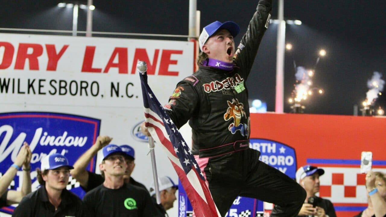 hero image for Brenden Queen Blasts to CARS Late Model Stock Tour Victory at North Wilkesboro